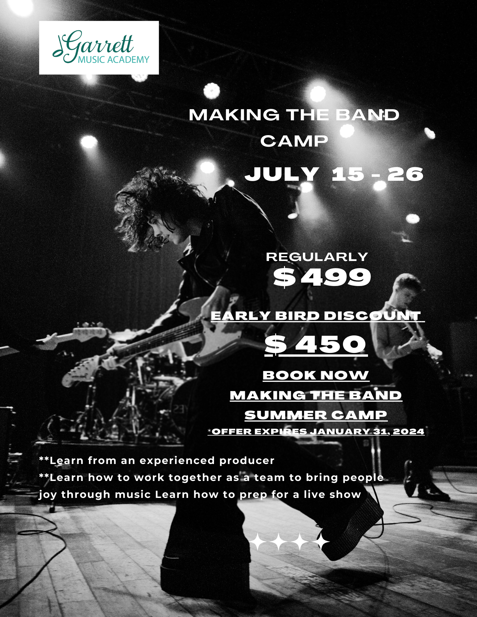 Making the Band Summer Camp